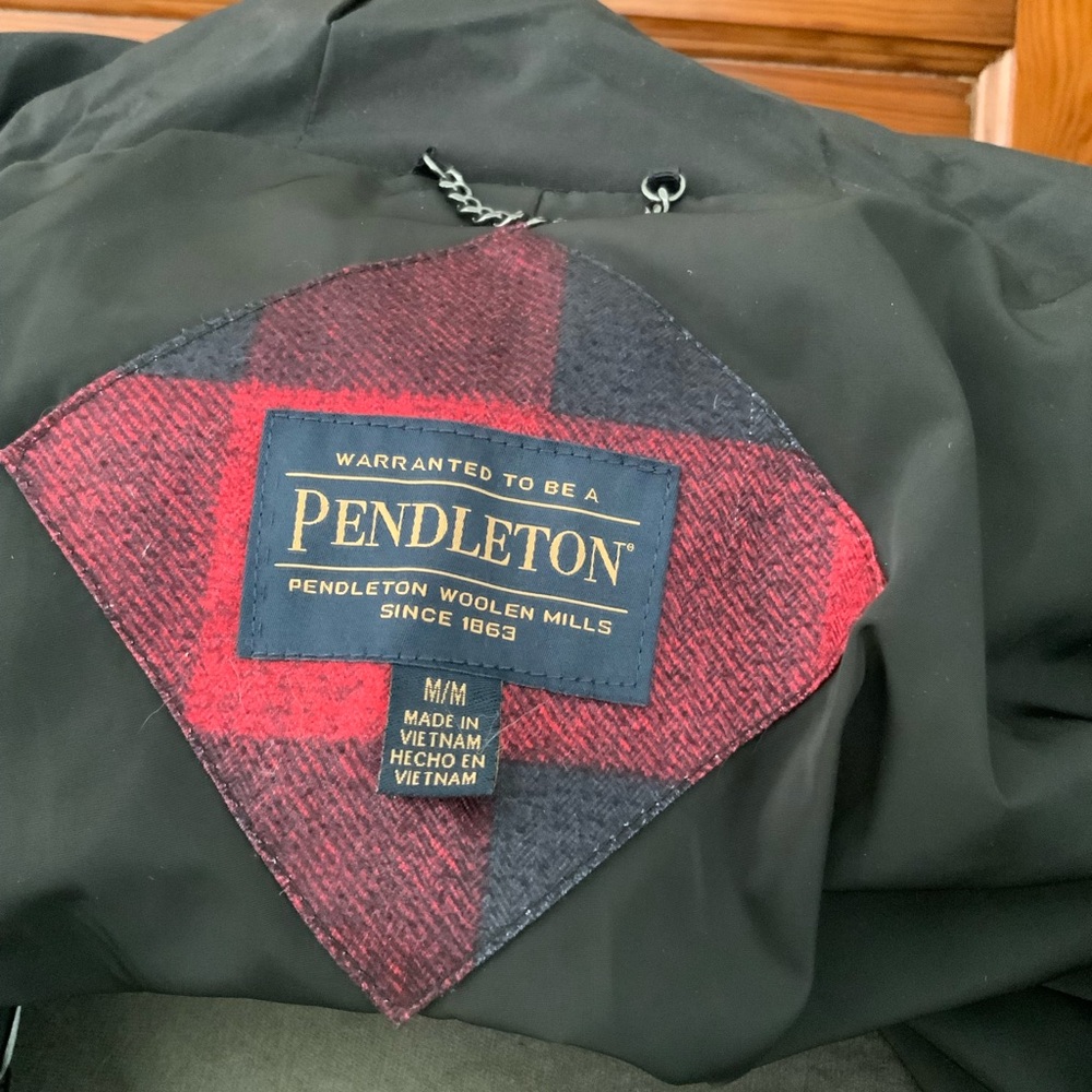 Pendleton Ski Jacket Coat, Size Medium - image 2